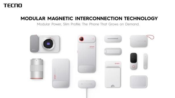 Modulares Smartphone von Tecno