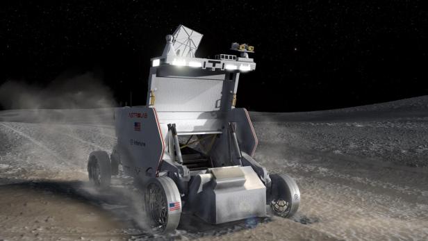 Erntemaschine von Astrolab und Interlune für den Mond