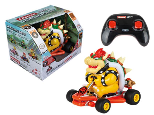 Bowser im Carrera RC Cart mit Controller und Verpackung