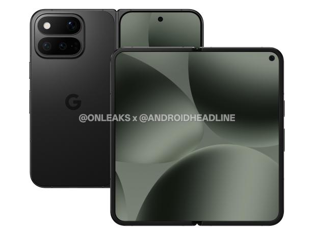 Renderings zeigen Google Pixel 11 Pro Fold 