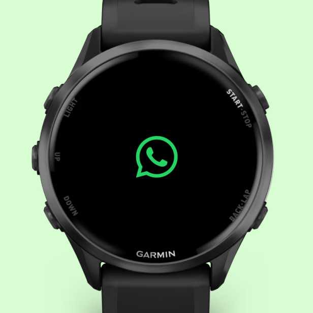 WhatsApp auf Garmin-Uhr