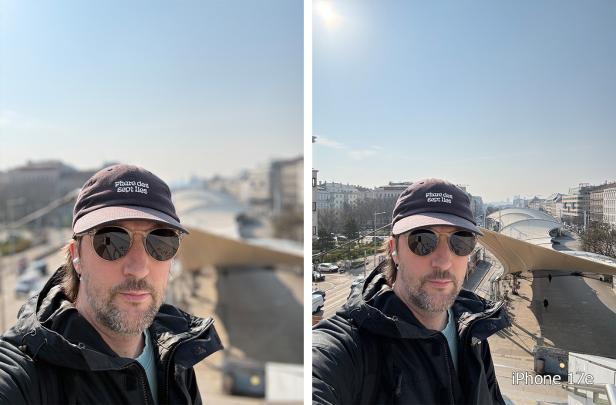 Selfie mit dem iPhone 17e