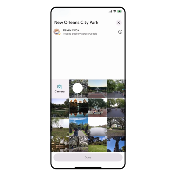 Google Gemini erleichtert den Bild-Upload in Maps
