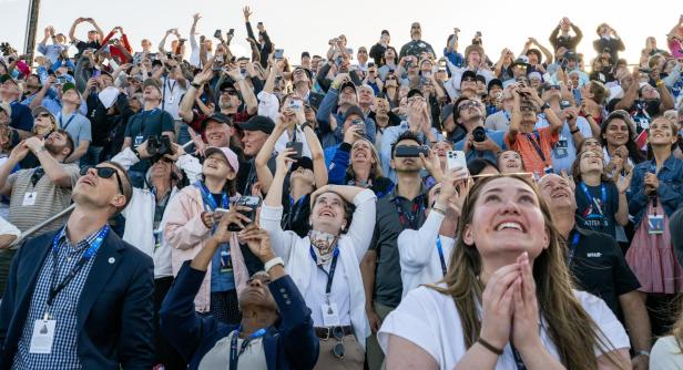 Millionen Menschen weltweit verfolgten den Start