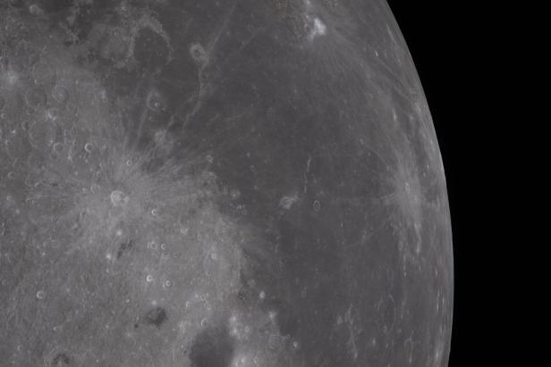 Die Astronauten dokumentierten die Mondoberfläche