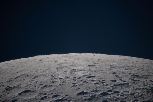 Die Astronauten dokumentierten die Mondoberfläche