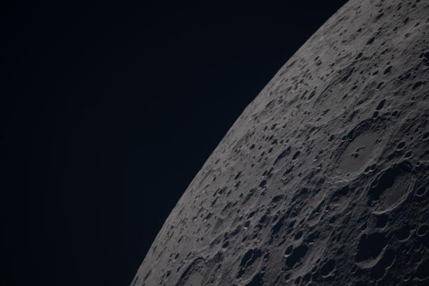 Die Astronauten dokumentierten die Mondoberfläche