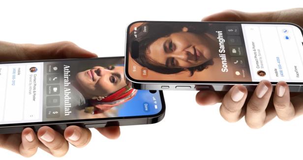 Apple AirDrop mit 2 iPhones