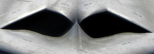 Die Triebwerkseinlässe der B-21 im Detail