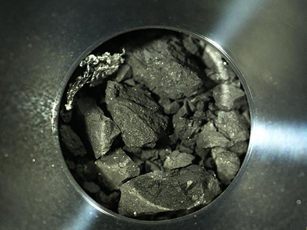 Gesteinsprobe des Asteroiden Ryugu