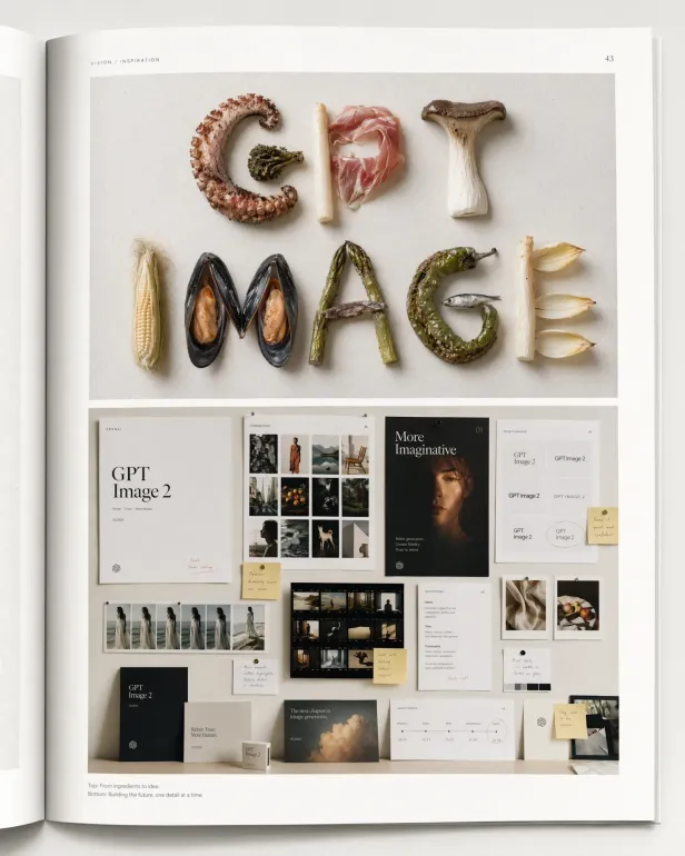 Minimalistische Bildcollage