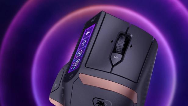 Maus mit Touchscreen: Command Series MC7 