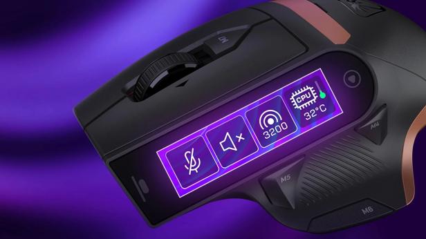 Maus mit Touchscreen: Command Series MC7 