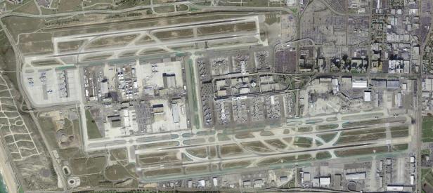 Der Flughafen Los Angeles LAX