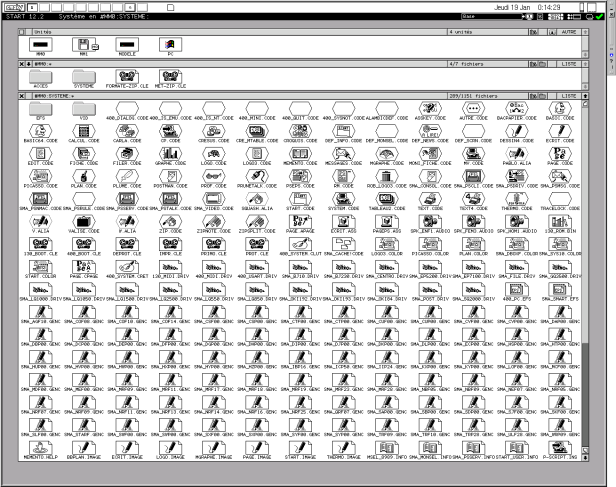 Screenshot von Virtual OS Museum