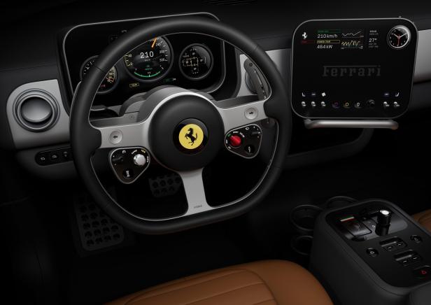 Ferrari Luce Lenkrad und Dashboards