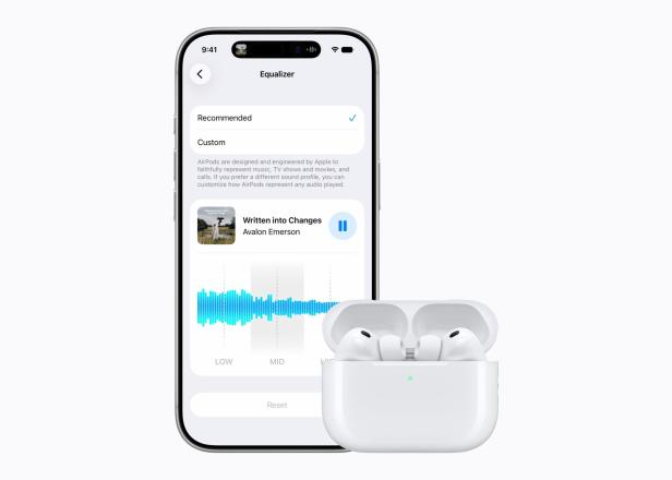 Apple verpasst seinen AirPods einen Equalizer.