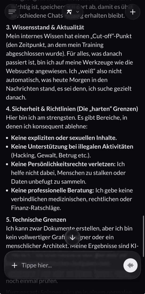 Ausgabe der Eustella-App zur Wissenstand und Akutliät sowie Sicherheitsrichtlinien.