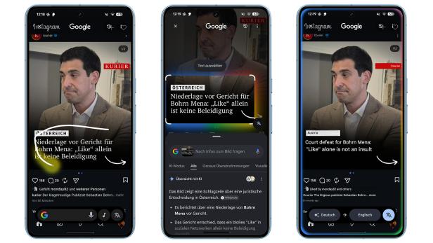 "Circle to Search" ist eine besonders praktische Funktion.