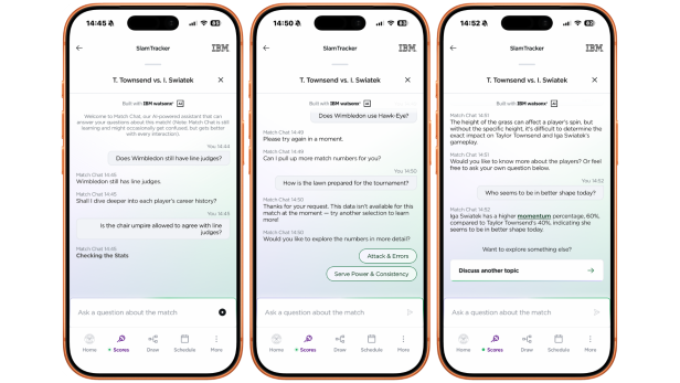 Die Chatoberfläche von MatchChat