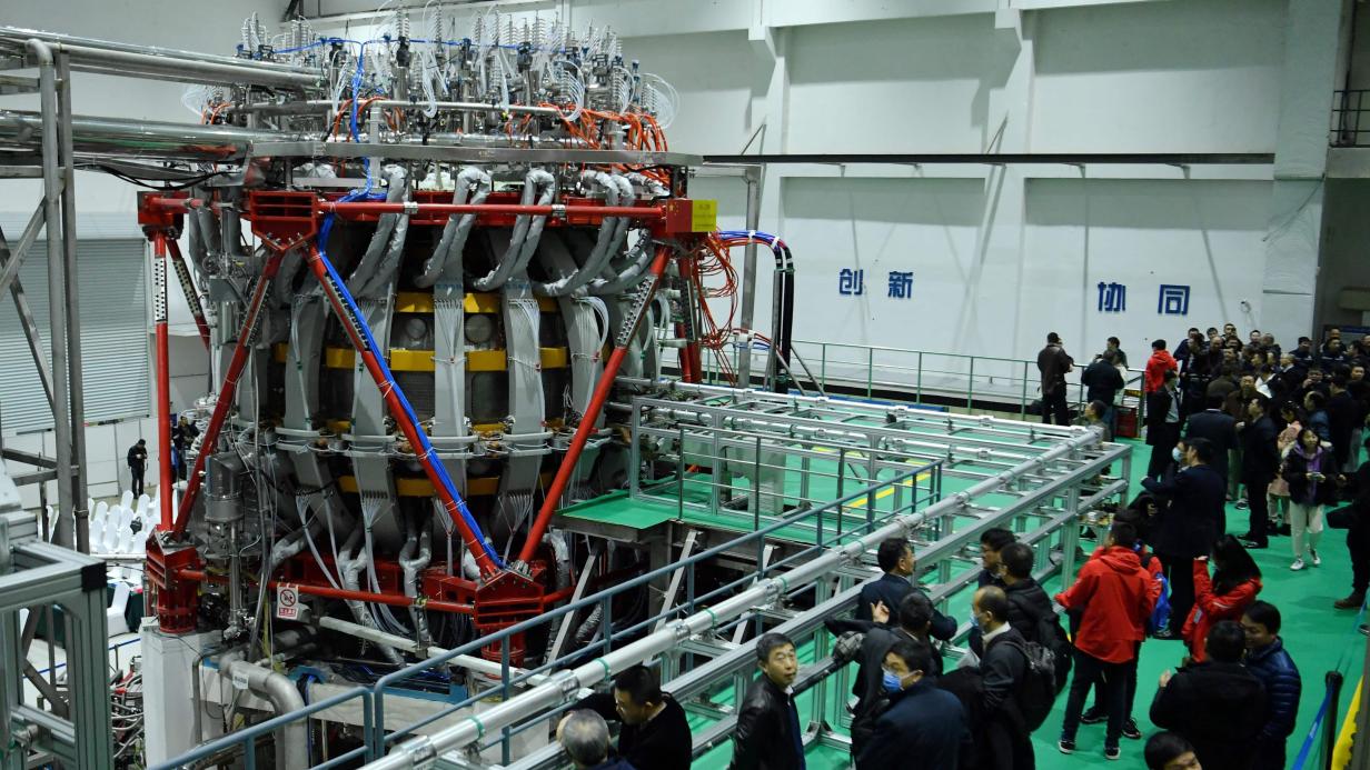 China hat seine "knstliche Sonne" eingeschaltet
