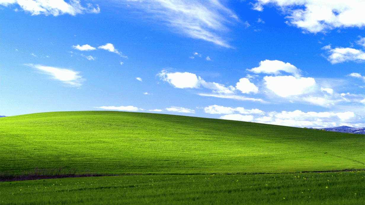 Die Geschichte hinter dem Windows-XP-Hintergrundbild