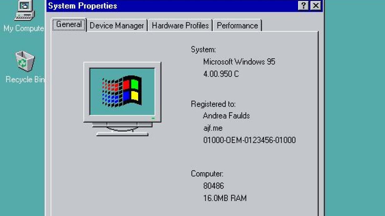 windows 95 javascript emulator