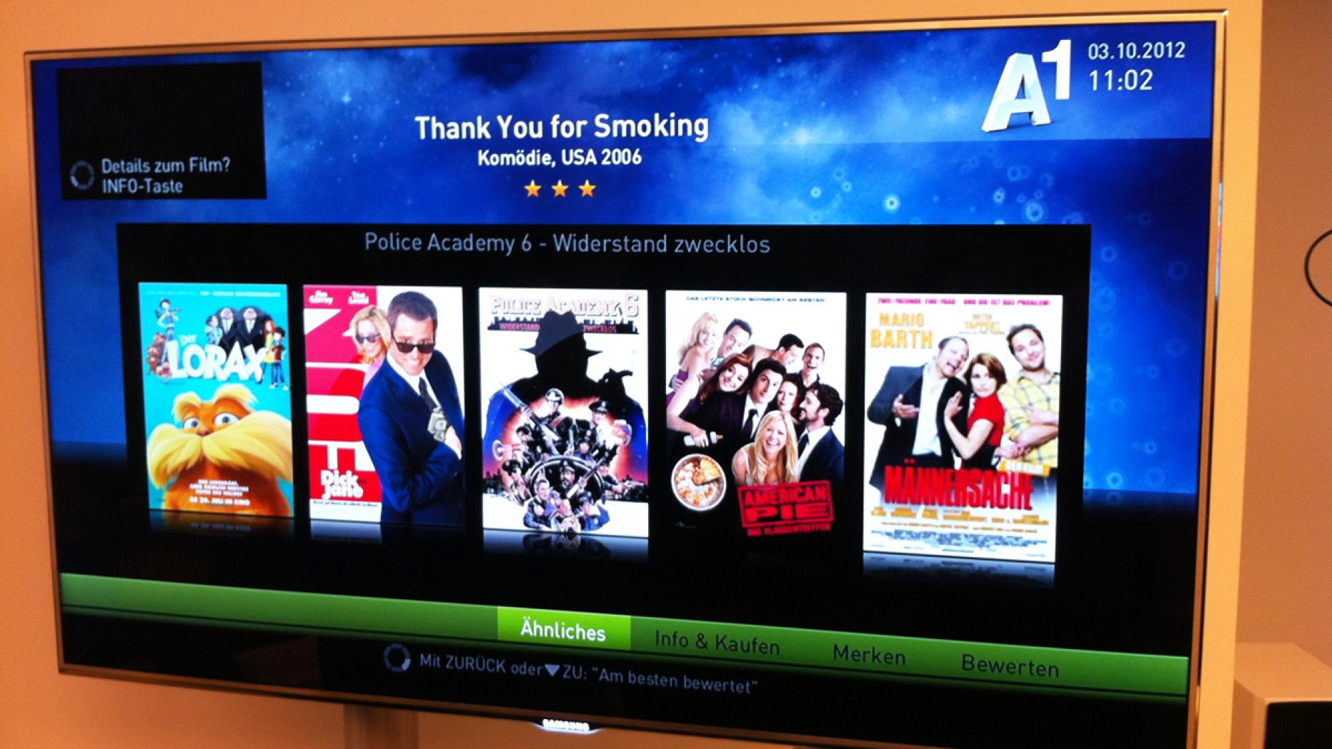 A1 präsentiert neues digitales KabelTVAngebot