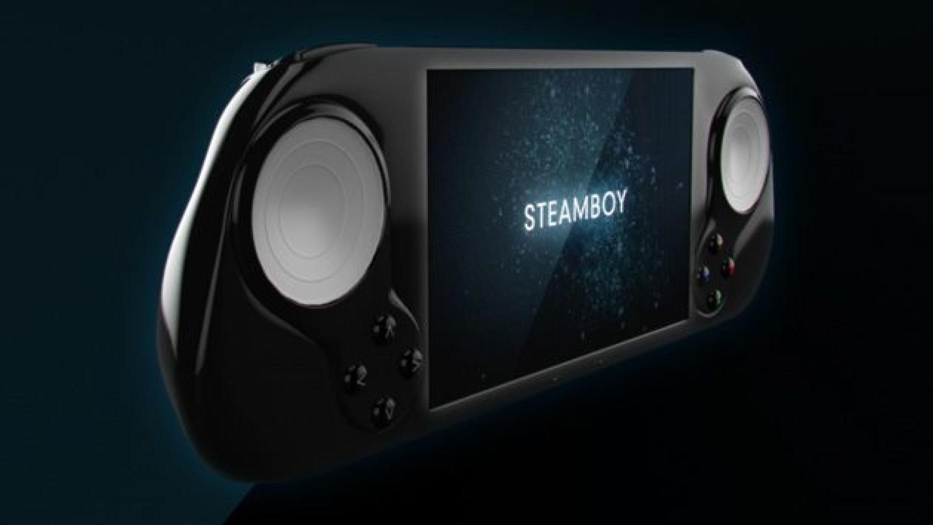 SteamBoy Erste HandheldKonsole für SteamOS