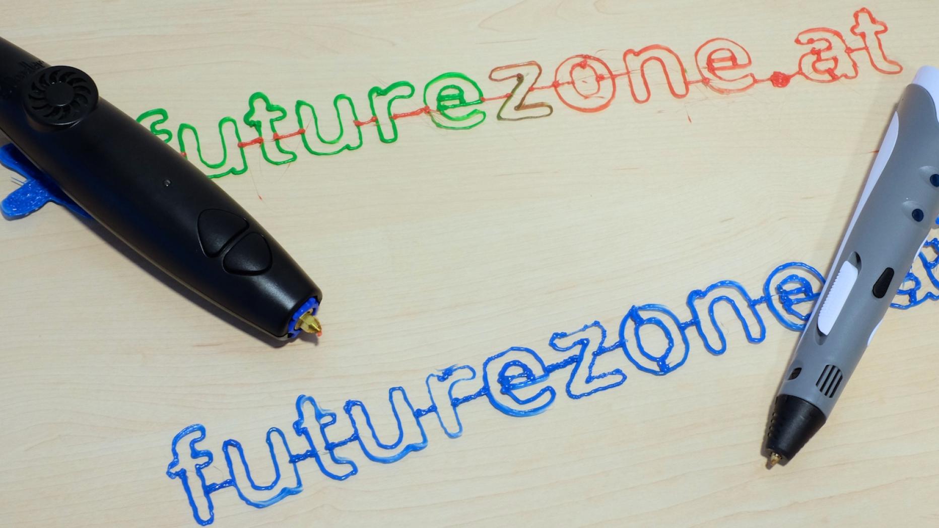 3D-Druck-Stifte im Test: 3Doodler gegen FreeSculpt 3D-Pen