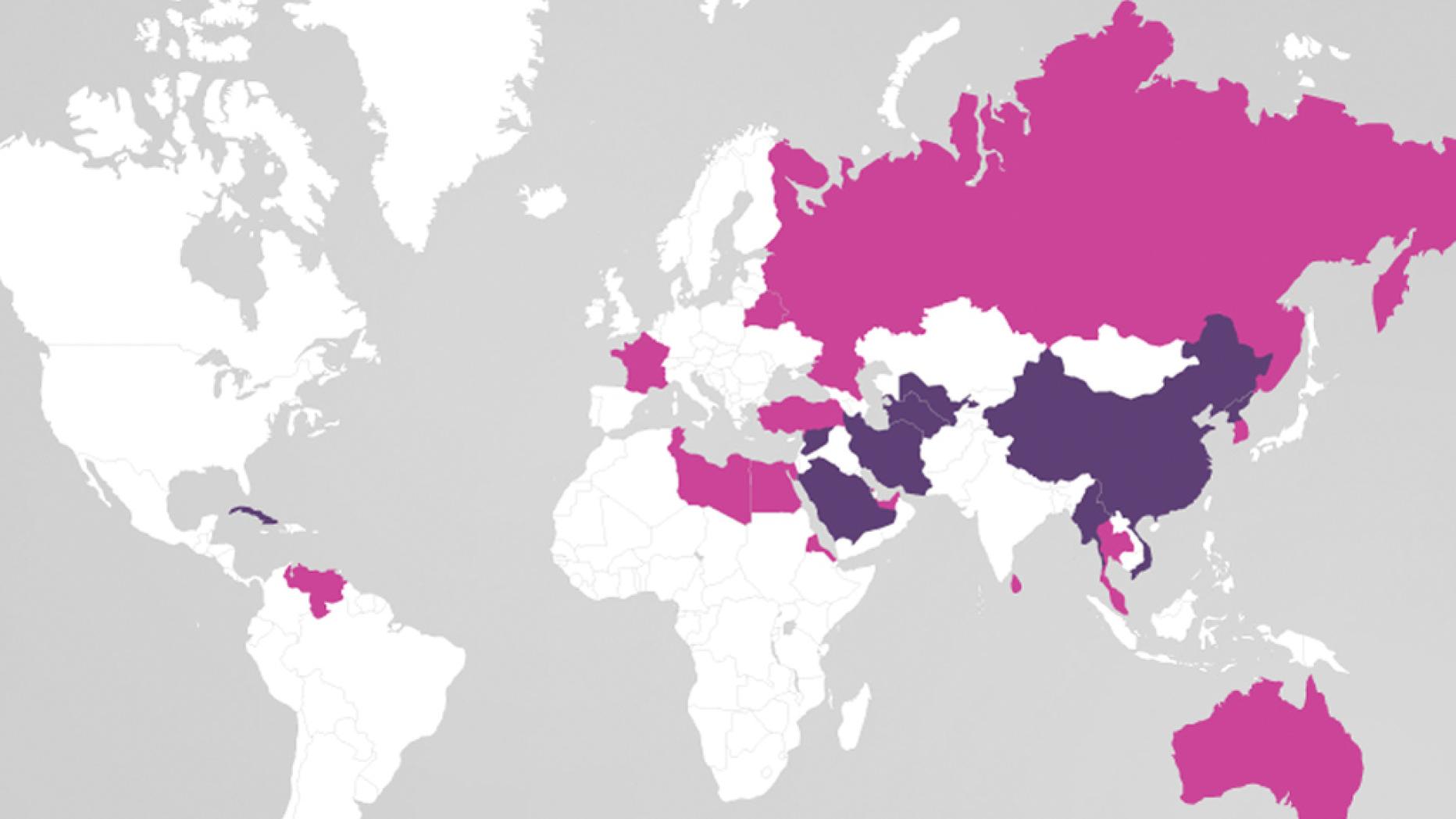 Вражеские страны. Враги стран на карте. Как выглядит цензура в разных странах. Репортеры без границ карта. Internet censorship on.World Map.
