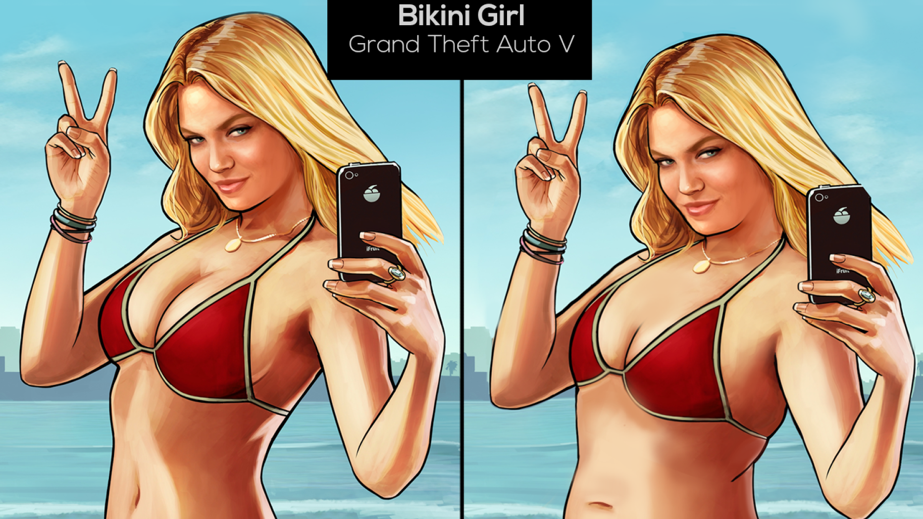 Gta 5 bikini girl фото 115