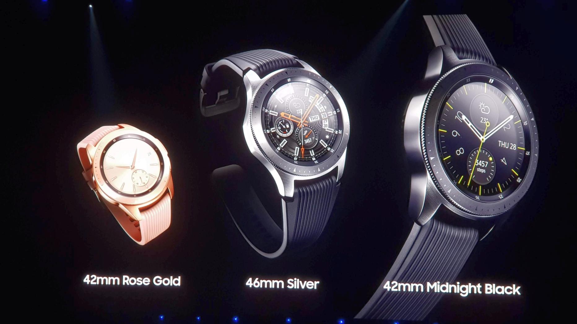 Samsung Galaxy Watch Mit mehr Akku und Tickgeräuschen
