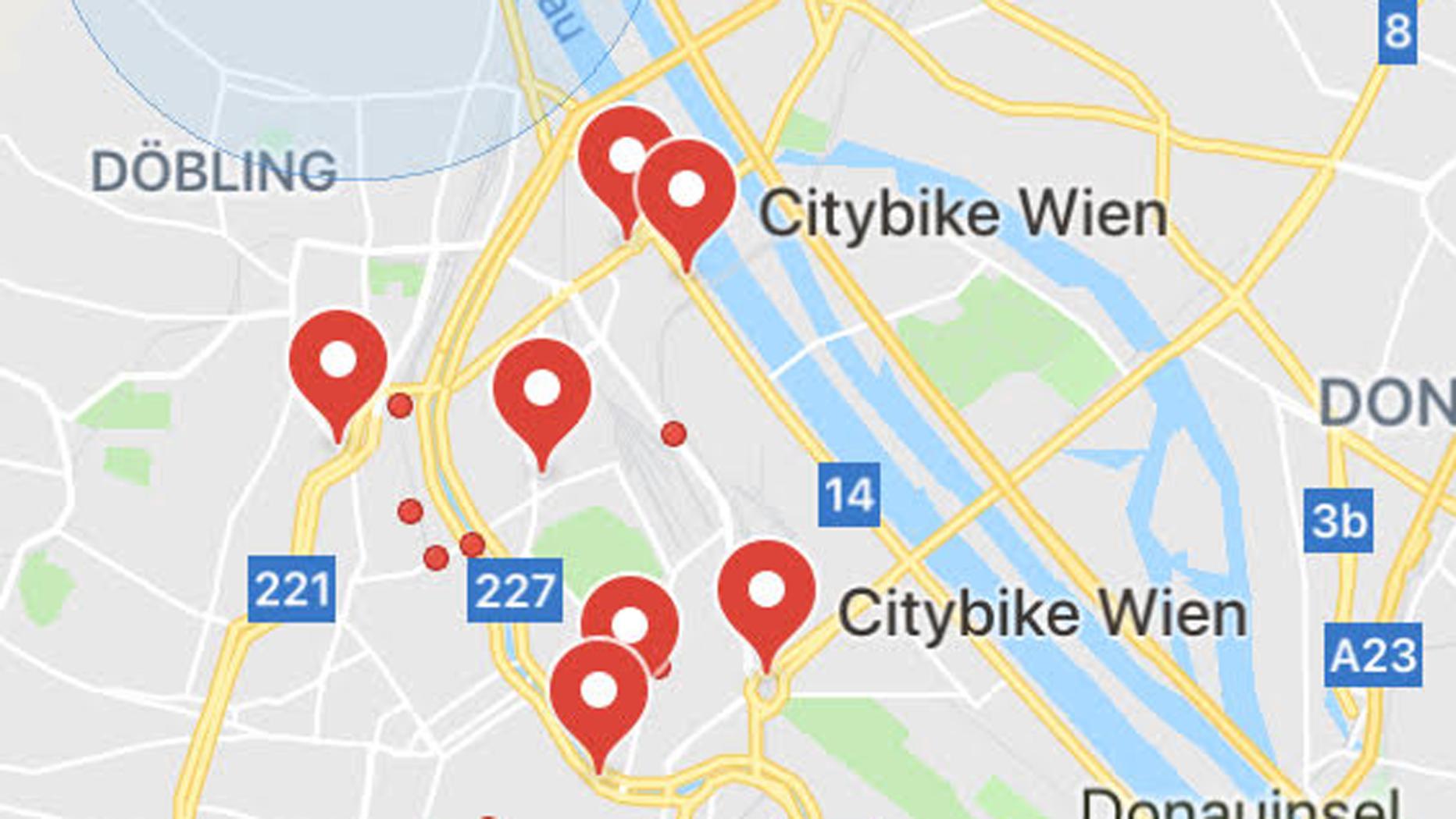 Google Maps Wien