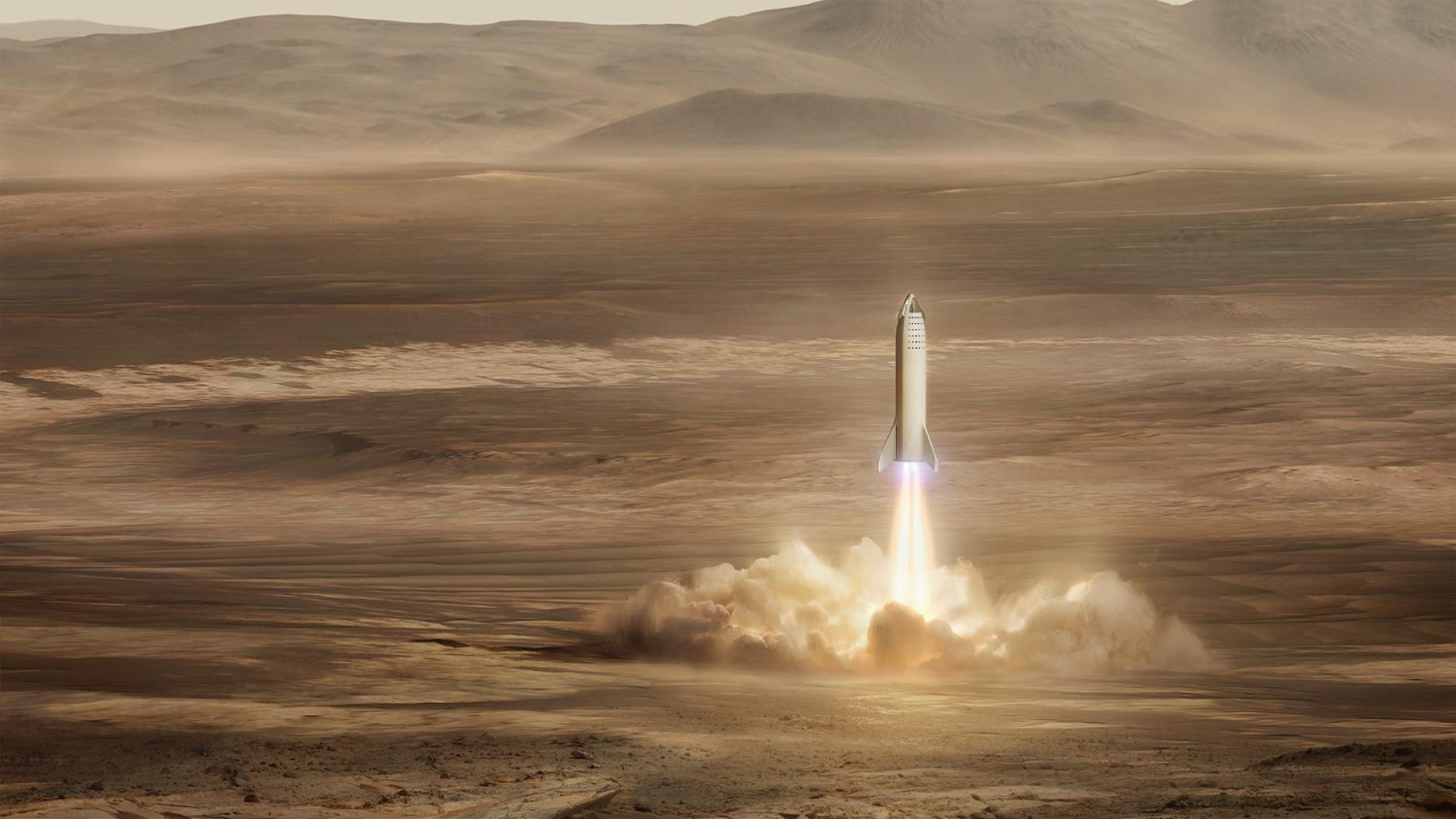 NASA-Fotos Zeigen Landeplätze Am Mars Für SpaceX-Raumschiff