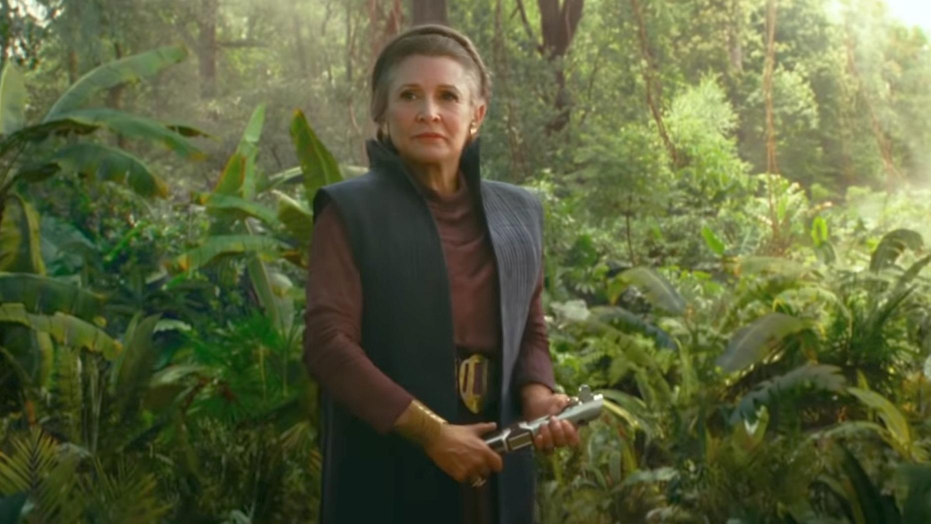 Neuer Star Wars Trailer Zeigt Prinzessin Leia Mit Lichtschwert