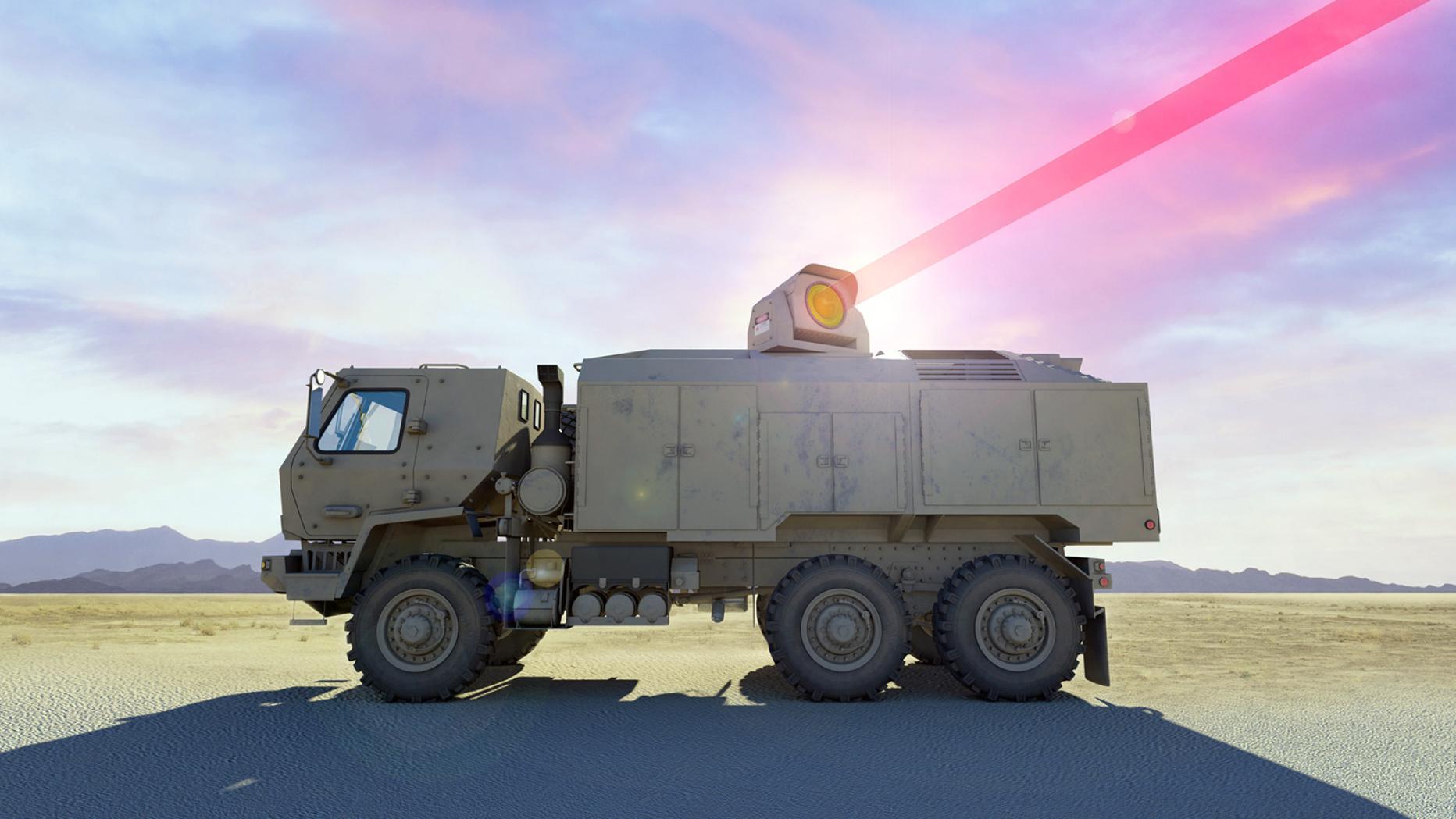 China will tödliche Laserstrahlen um die Ecke schießen