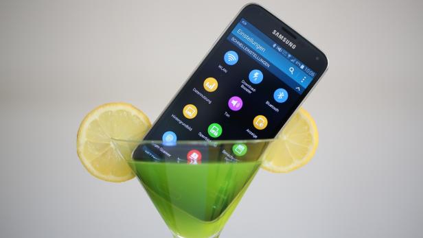 Wasserdicht - das Samsung Galaxy S5