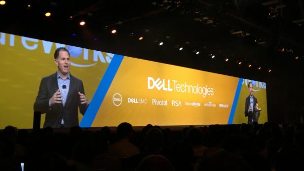 Michael Dell eröffnete die Dell EMC World in Austin, Texas
