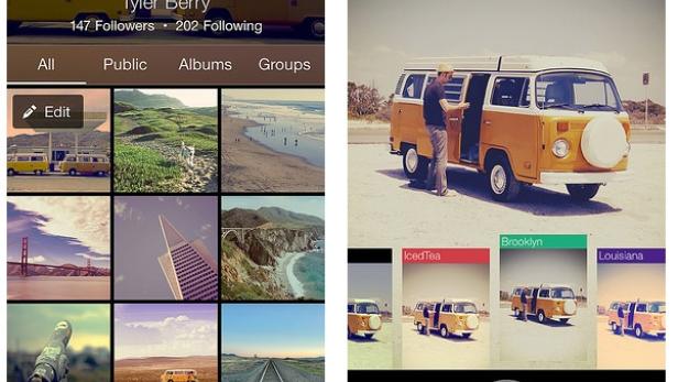 Die neuen Flickr-Apps bieten ein komplettes Redesign und sind intuitiver als bisher.