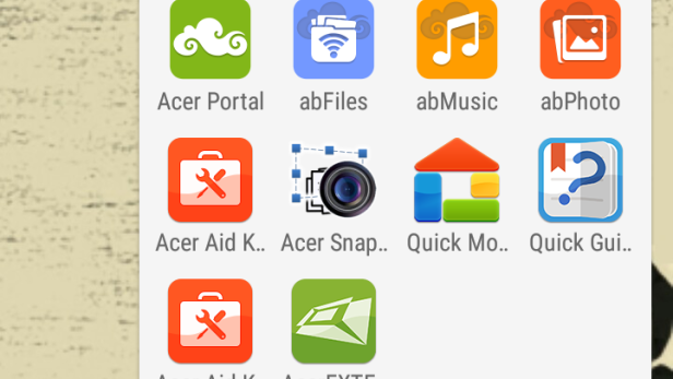 Screenshots mit dem Acer Liquid Z630