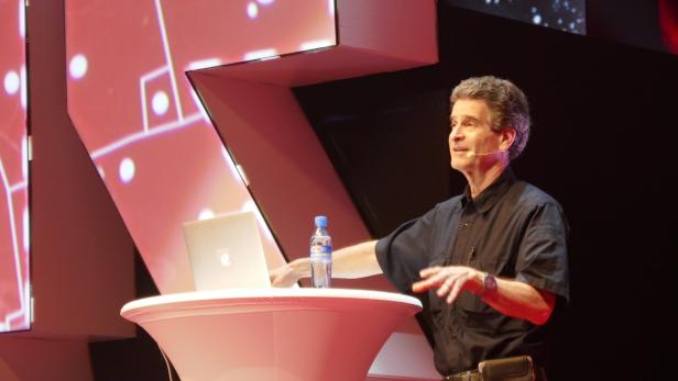Dean Kamen beim Pioneers Festival 2016
