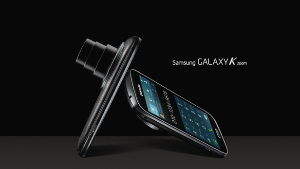 Samsung Galaxy K zoom -Smartphone und Kamera kombiniert