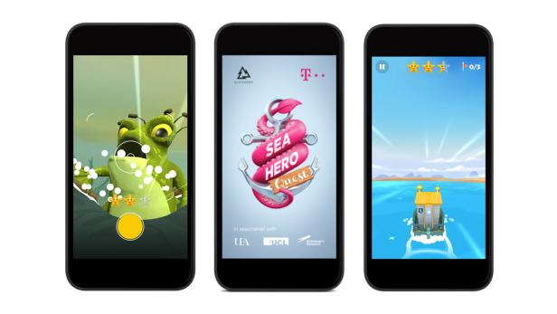 Sea Hero Quest: Rund 2,5 Millionen Spieler weltweit liefern anonyme Spiel-Daten zu Navigationsverhalten und Orientierungsvermögen.