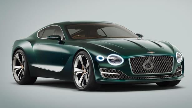Das Autokonzept Bentley EXP 10 Speed 6 könnte zur Vorlage für einen Elektroflitzer werden