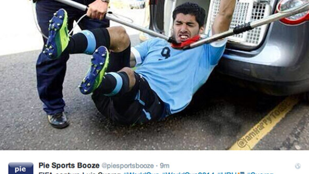 Meme nach Suarez&#039; Beißattacke