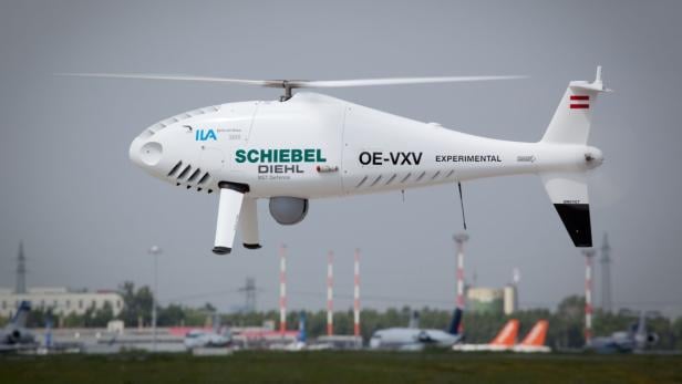 Schiebel produziert seit einigen Jahren Drohnen für den Weltmarkt.