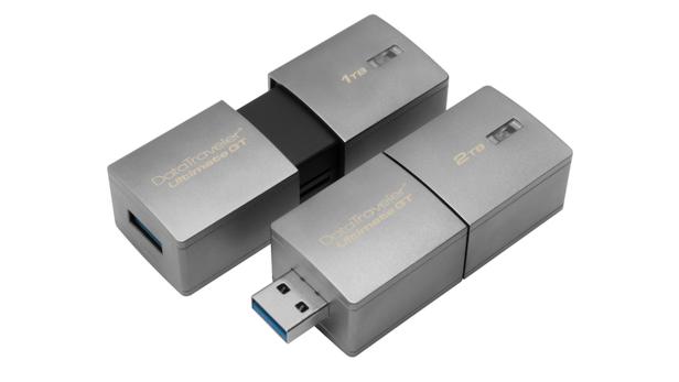 Der Kingston DataTraveler Ultimate GT USB-Stick fasst bis zu 2 TB Daten
