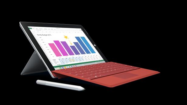 Microsoft Surface 3 mit Tastatur-Cover