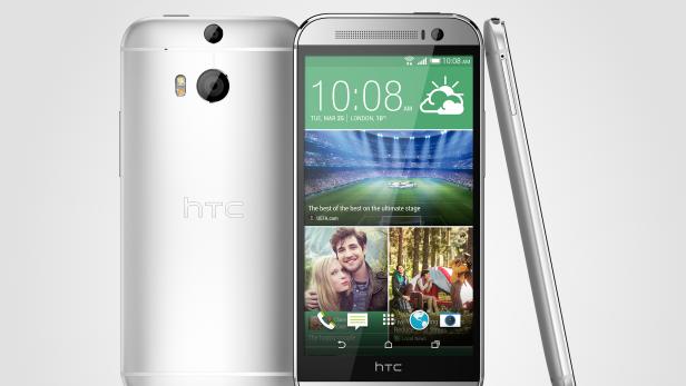 Äußerlich sieht das HTC One M8s wie sein Vorgänger HTC One M8 aus